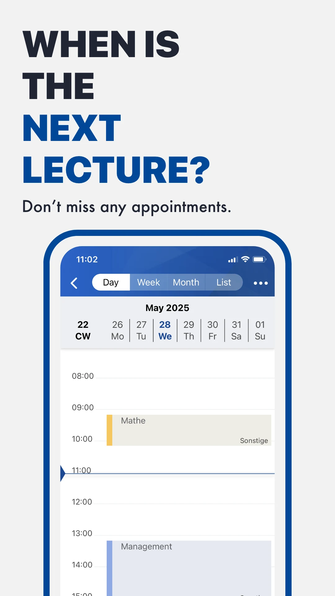 Uni Marburg screenshot